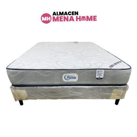 CAMA FLORIDA ORTOPEDICA QUEEN 2X2M Almacen Mena Home