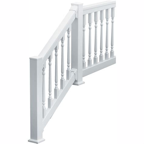 QuickRail Stair Kit With Colonial Spindles 36 H X 78 L 3 1 8 Spindle