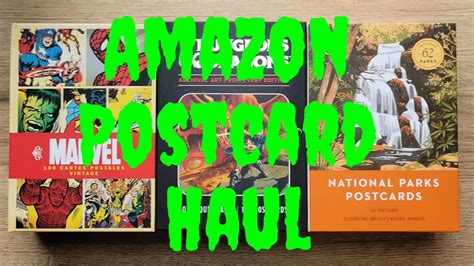 Amazon Stationery Haul Unboxing More Postcards For Postcrossing