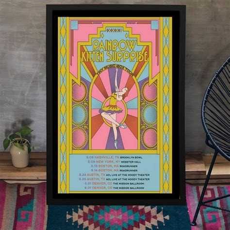 Stream Rainbow Kitten Surprise Tiny Music Box Tour Poster By