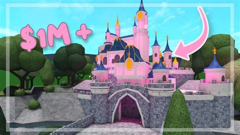 I Built The Disneyland Castle In Bloxburg Part One Of Disney Voice