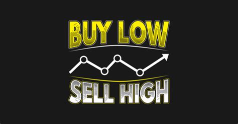 Buy Low Sell High Stock Market Stock Market Quotes Sticker