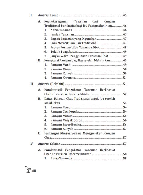 Monograf Etnofarmakologi Ramuan Tradisional Untuk Ibu