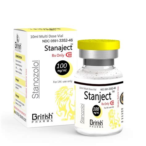 British Pharma Liquid Stanozolol Mg Injection Packaging Size