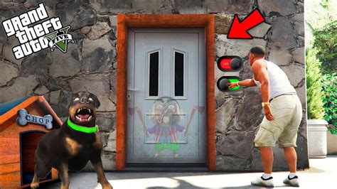 Gta Franklin Opened The Secret Door Of Franklin S House In Gta