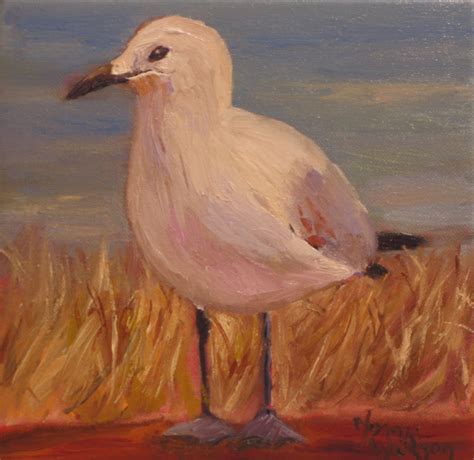 Norma Wilson Art Norma Wilson Original Oil Virginia Artist Seagull