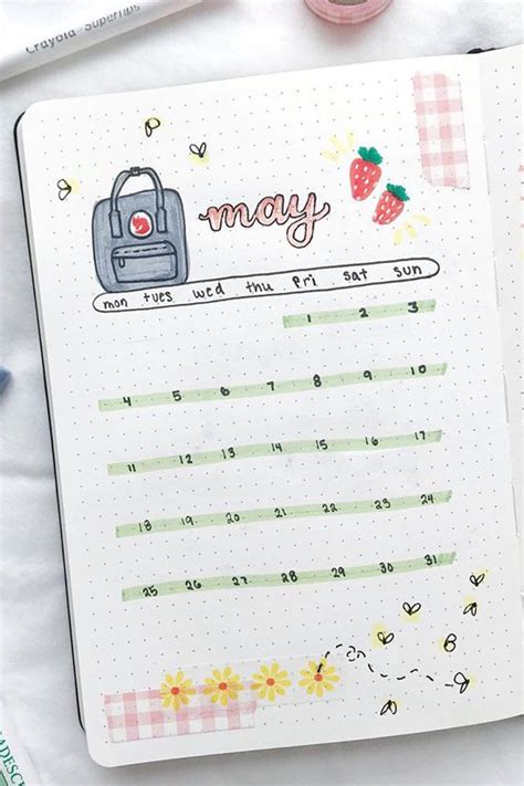 Calendar Journal Template - Printable Calendar Collection