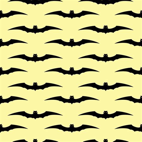 Seamless Halloween background with bats. Vector illustration 12900684 ...