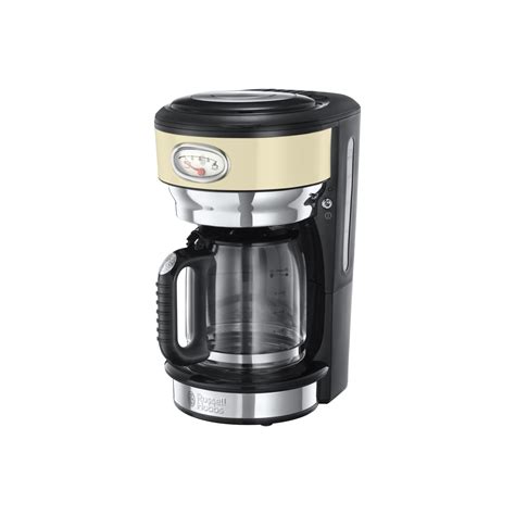 Russell Hobbs Cafeti Re Retro Cr Me Vintage W L Prix Carrefour