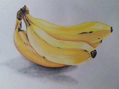 Banana Banana Painting Banana Sketch Art Drawings Simple