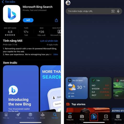 Cách Sử Dụng Bing Ai Trên Iphone Cho Bạn Thêm Công Cụ Tìm Kiếm Cực K Hệ Thống Bán Lẻ Phụ