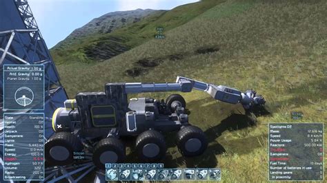 Space Engineers First Mining Rover Youtube