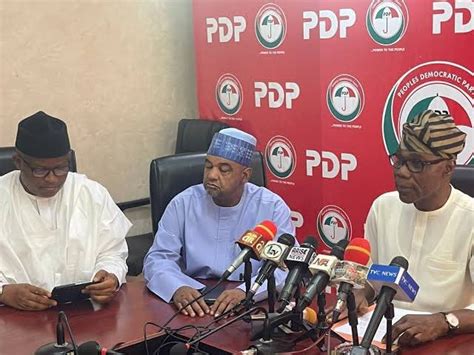 Pdp Crisis Reconciliation Panel To Brief Damagum Led Nwc Today Thecable