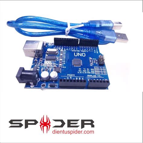 Mạch Arduino Uno R3 Atmega328p Ch340 Chip Dán Smd Bigbuy360