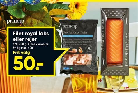 Filet Royal Laks Eller Rejer Tilbud Hos Bilka