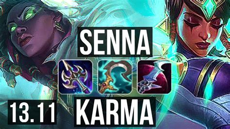 Senna And Jhin Vs Karma And Ezreal Sup 8211 700 Games Kr Master