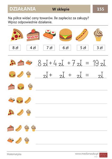 Karta Pracy Nr 155 W Sklepie Medianauka Pl