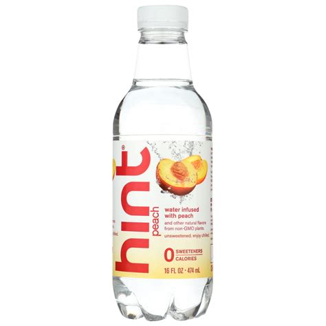 Hint Peach Water Peach, 16 Fl Oz - Walmart.com - Walmart.com