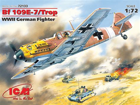 Messerschmitt Bf E Trop Model Aircraft Kit Crafty Arts