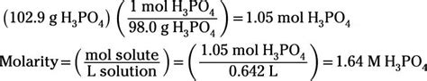 How To Measure Concentration Using Molarity And Percent Solution Dummies