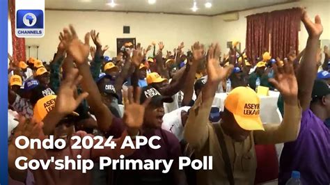 Ondo Apc Gov Ship Primary Poll Aseyori Movement Elects Chairmen