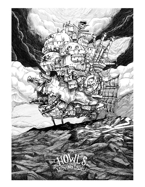 Howl's Moving Castle Poster :: Behance