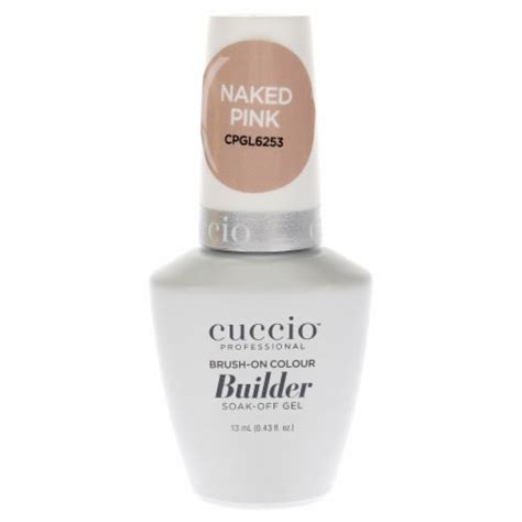 Cuccio Pro Brushon Colour Builder Soak Off Gel Naked Pink Nail Polish