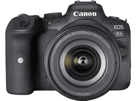 CANON EOS R6 + RF 24-105MM F4-7.1 Systemkamera mit Objektiv 24-105 mm ...