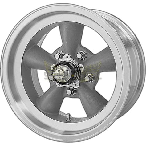 Jantes American Racing Vn105 Torq Thrust D Gray Machined Lip 7x15 5x114