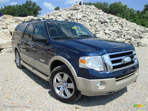 2007 Dark Blue Pearl Metallic Ford Expedition El Eddie Bauer 4x4 94856165 Photo 1 Gtcarlot