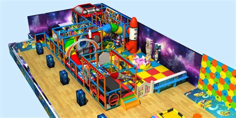 Customer's indoor playground equipment project from India