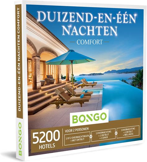 Bongo Bon Duizend en één Nachten Comfort Cadeaubon Cadeaukaart