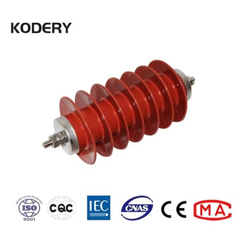 System Ceramic Porcelain Gapless Metal Oxide Lightning Surge Arrester Yhc 12kv Composite