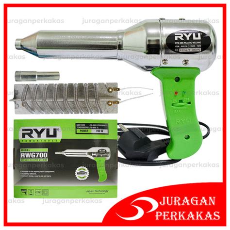 Jual Ryu Rwg Hot Gun Las Plastik Watt Heat Gun Plastic Welding Gun Kota Cirebon
