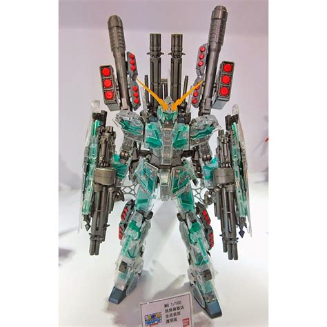 Bandai Mg 1100 Full Armor Unicorn Gundam Mechanical Clear Ver