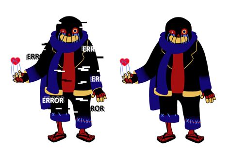 Error Sans Redesign by equilibrik on DeviantArt