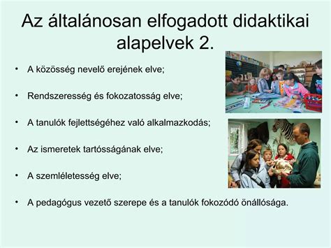 Didaktikai Alapelvek PPT