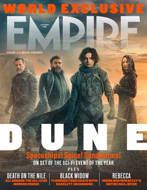 Empire Reveals Otherworldly Dune Covers For October Issue