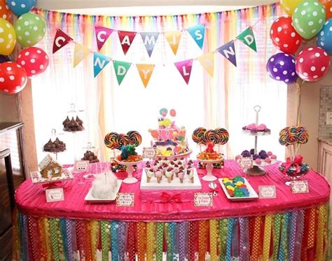 Candy Land Themed Birthday Party Pretty My Party