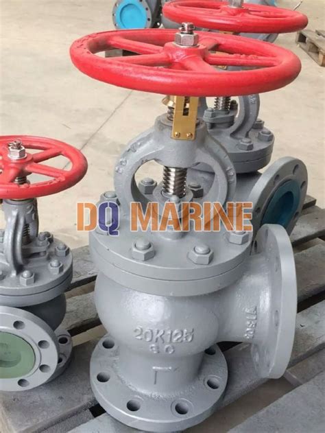 Marine Cast Steel 20K Angle Screw Down Check Valve JIS F7474 China