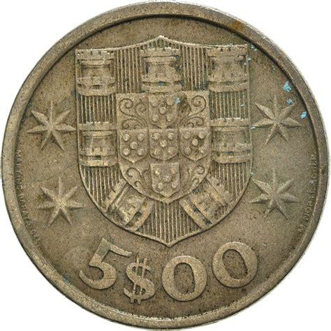 969872 Moneda Portugal 5 Escudos 1975 Compra Venta En Todocoleccion