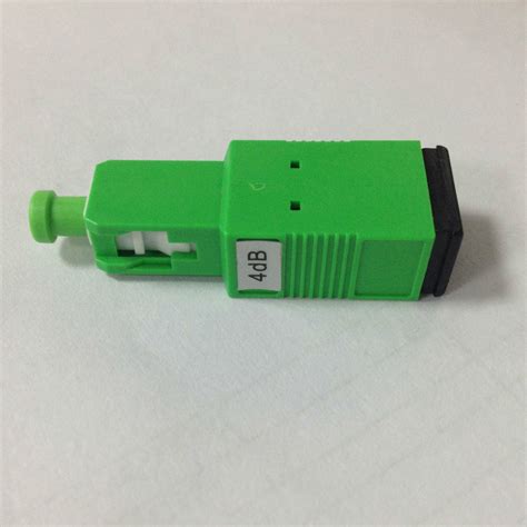 Sc Apc Singlemode Female Male Fiber Optic Plastic Attenuator China