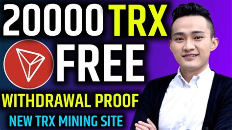 New Trx Earning Website 2023 Trx Platform Withdrawal Proof 2023 L