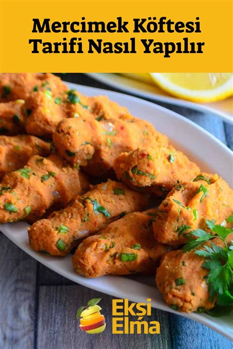 Mercimek Köftesi Tarifi Nasıl Yapılır Meze tabağı Mercimek Meze