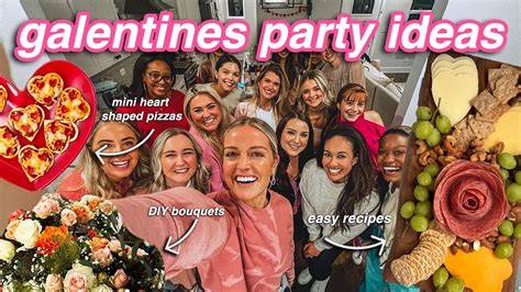 How To Throw The Best Galentines Day Party Youtube