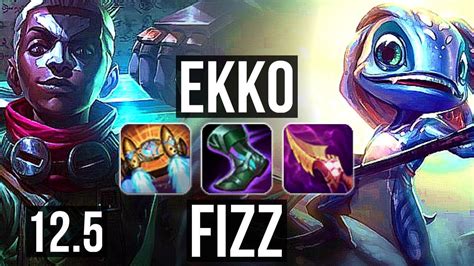 Ekko Vs Fizz Mid M Mastery Solo Kills Games Godlike