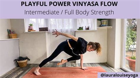 30 Minute Playful Power Flow Full Body Strengthening Vinyasa Flow