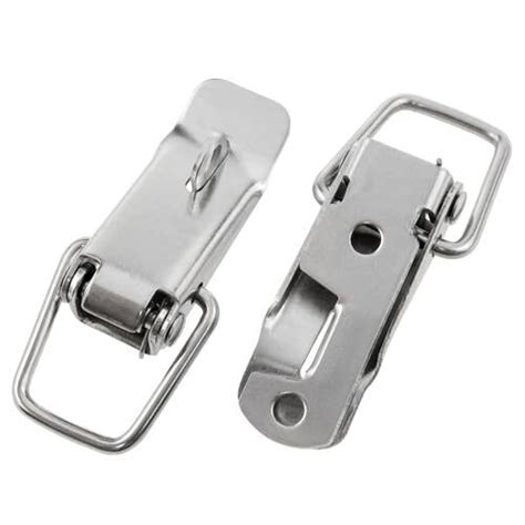 Lovelysp 58mm Stainless Steel 90 Degree Tool Box Engine Hood Lock Latches Tru Ebay