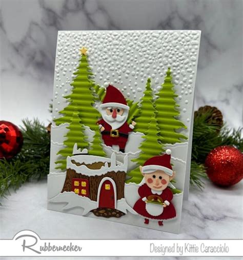 Santa Style Gnome Christmas Cards! - Kittie Kraft