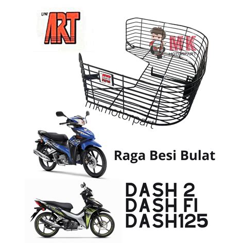 Bakul Raga Besi Bulat Iron Wire Basket Honda Dash Dash V